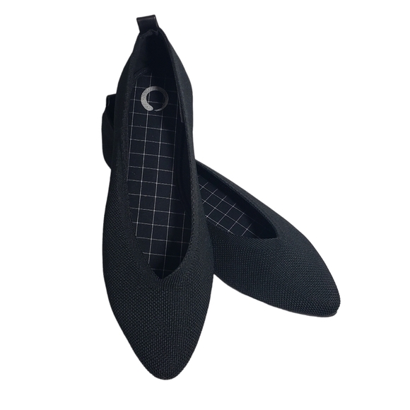 Journee Collection Veata Black Ballet Flat Sz 10 - Picture 1 of 9